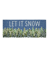 L.L.BeanIndoor/Outdoor Vacationland Runner, Frosted Trees
