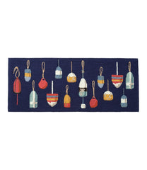 L.L.BeanIndoor/Outdoor Vacationland Runner, Buoys