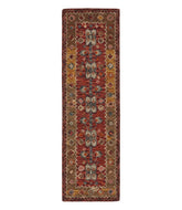 L.L.BeanDouble Border Wool Hooked Runner, Sienna Multi