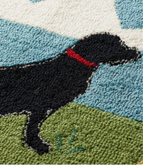 L.L.BeanWool Hooked Novelty Runner, Lakeside Labs