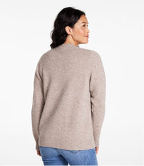 L.L.BeanWomen's Bean's Classic Ragg Wool Sweater, Button-Front Cardigan