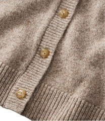 L.L.BeanWomen's Bean's Classic Ragg Wool Sweater, Button-Front Cardigan