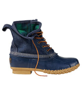 L.L.BeanWomen's Bean Boots, 8" Denim Insulated Flannel-Lined