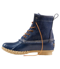 L.L.BeanWomen's Bean Boots, 8" Denim Insulated Flannel-Lined
