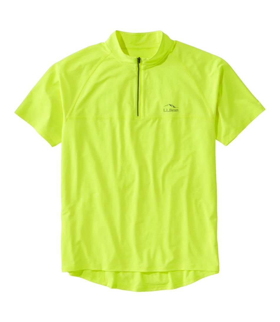 L.L.BeanMen's Comfort Cycling Jersey, Short-Sleeve