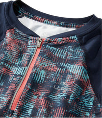 L.L.BeanWomen's Comfort Cycling Jersey Print Short-Sleeve