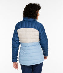 L.L.BeanWomen's Bean's Down Jacket, Colorblock
