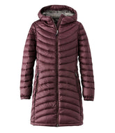 L.L.BeanWomen's Ultralight 850 Down Hooded Coat, Three-Quarter Length