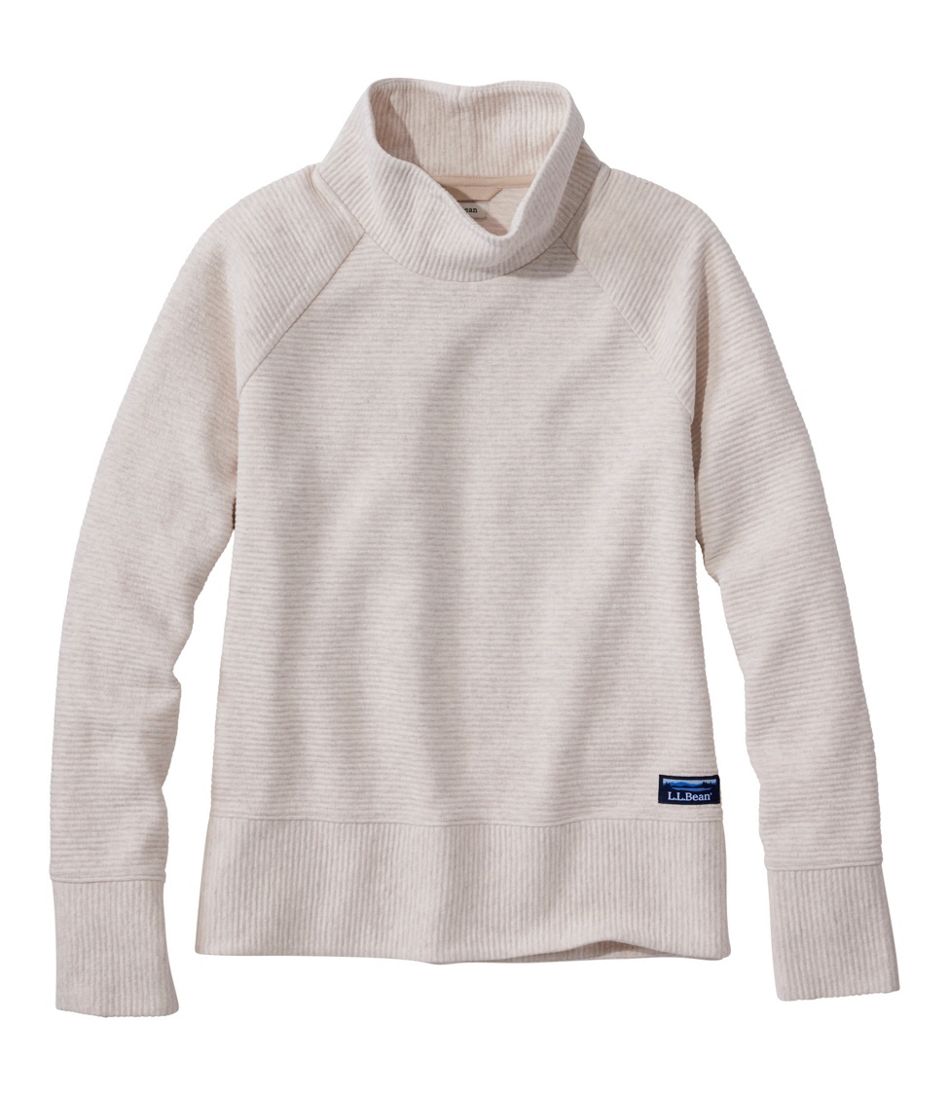 L.L.BeanWomen's Lakewashed Double-Knit Funnelneck