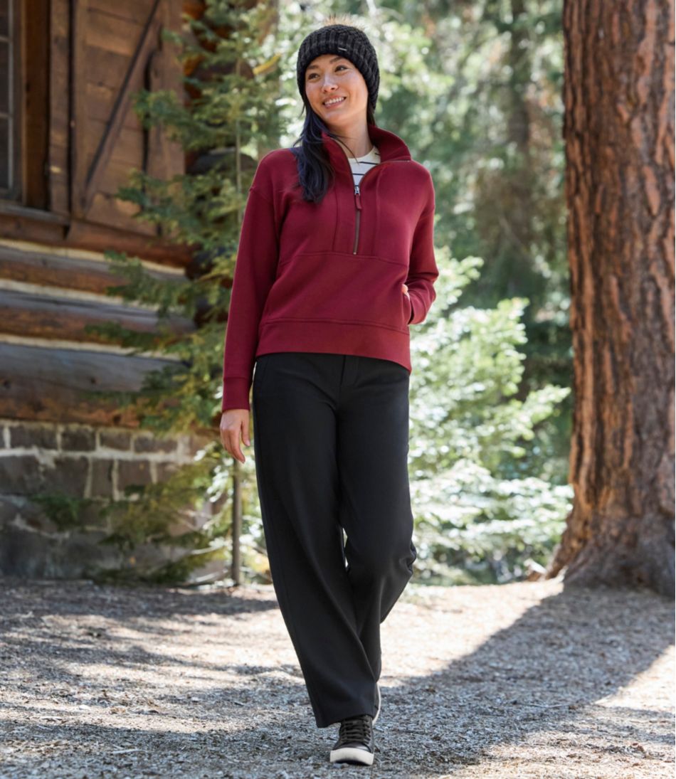 L.L.BeanWomen's CloudSoft Top, Half-Zip Pullover
