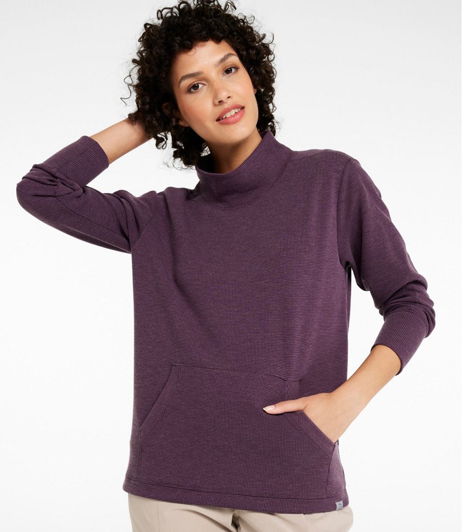 L.L.BeanWomen's Mountainside Micro Waffle Pullover