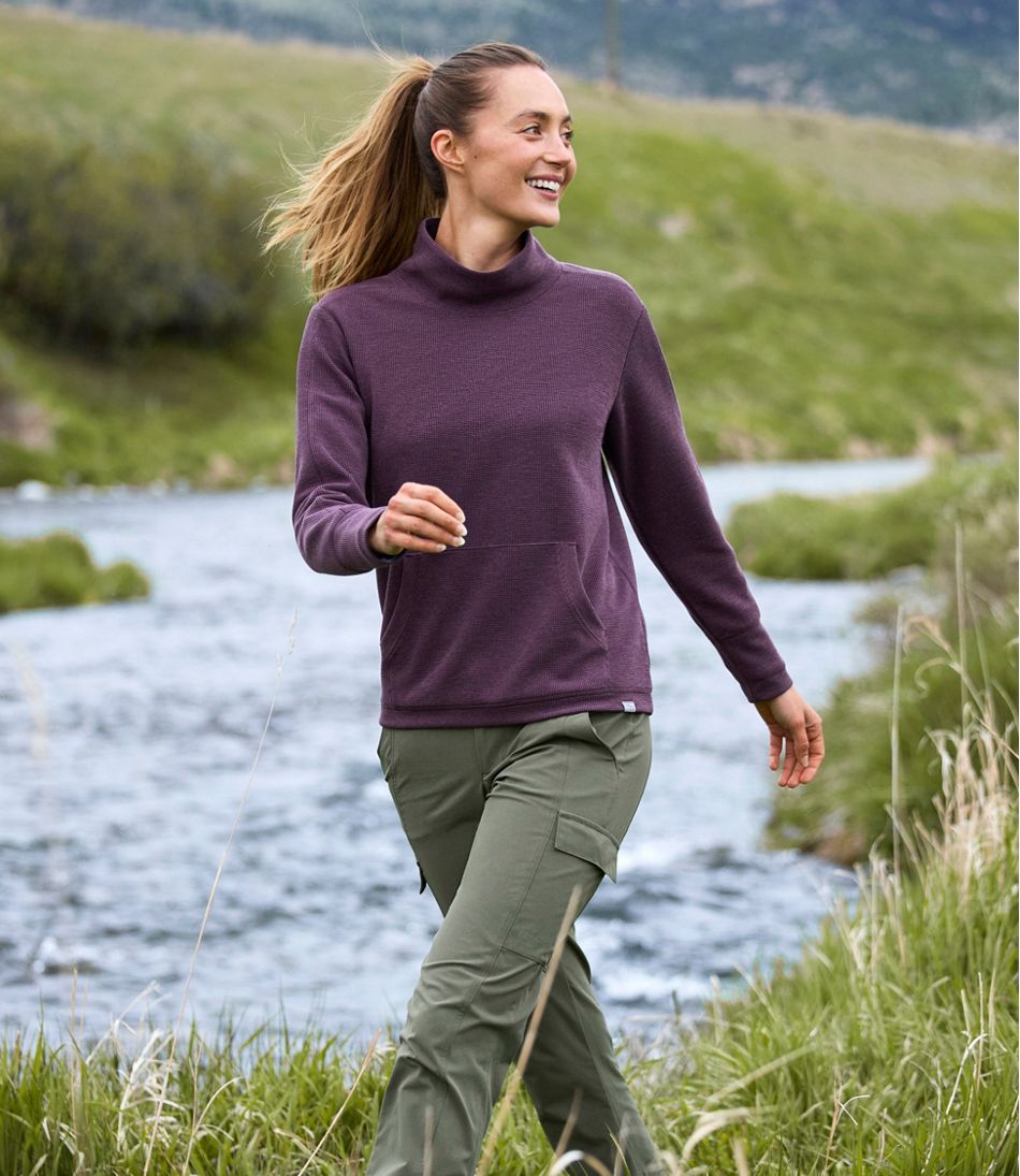 L.L.BeanWomen's Mountainside Micro Waffle Pullover