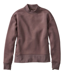 L.L.BeanWomen's Multisport Mockneck Pullover Sweatshirt
