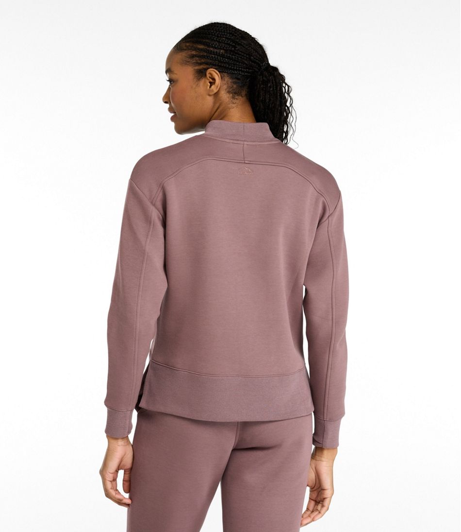 L.L.BeanWomen's Multisport Mockneck Pullover Sweatshirt