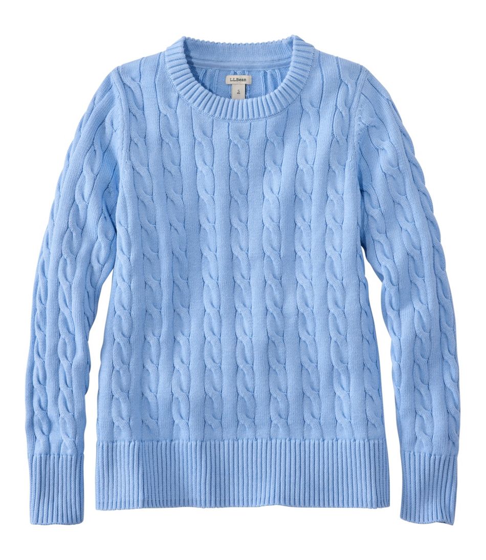 L.L.BeanWomen's The Original Double L® Sweater, Cable Crewneck