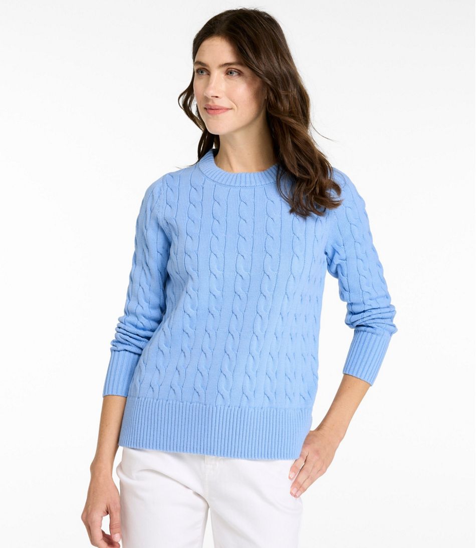 L.L.BeanWomen's The Original Double L® Sweater, Cable Crewneck