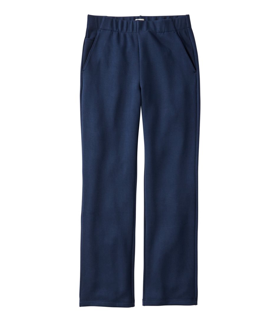 L.L.BeanWomen's CloudSoft Pants, Mid-Rise Straight-Leg