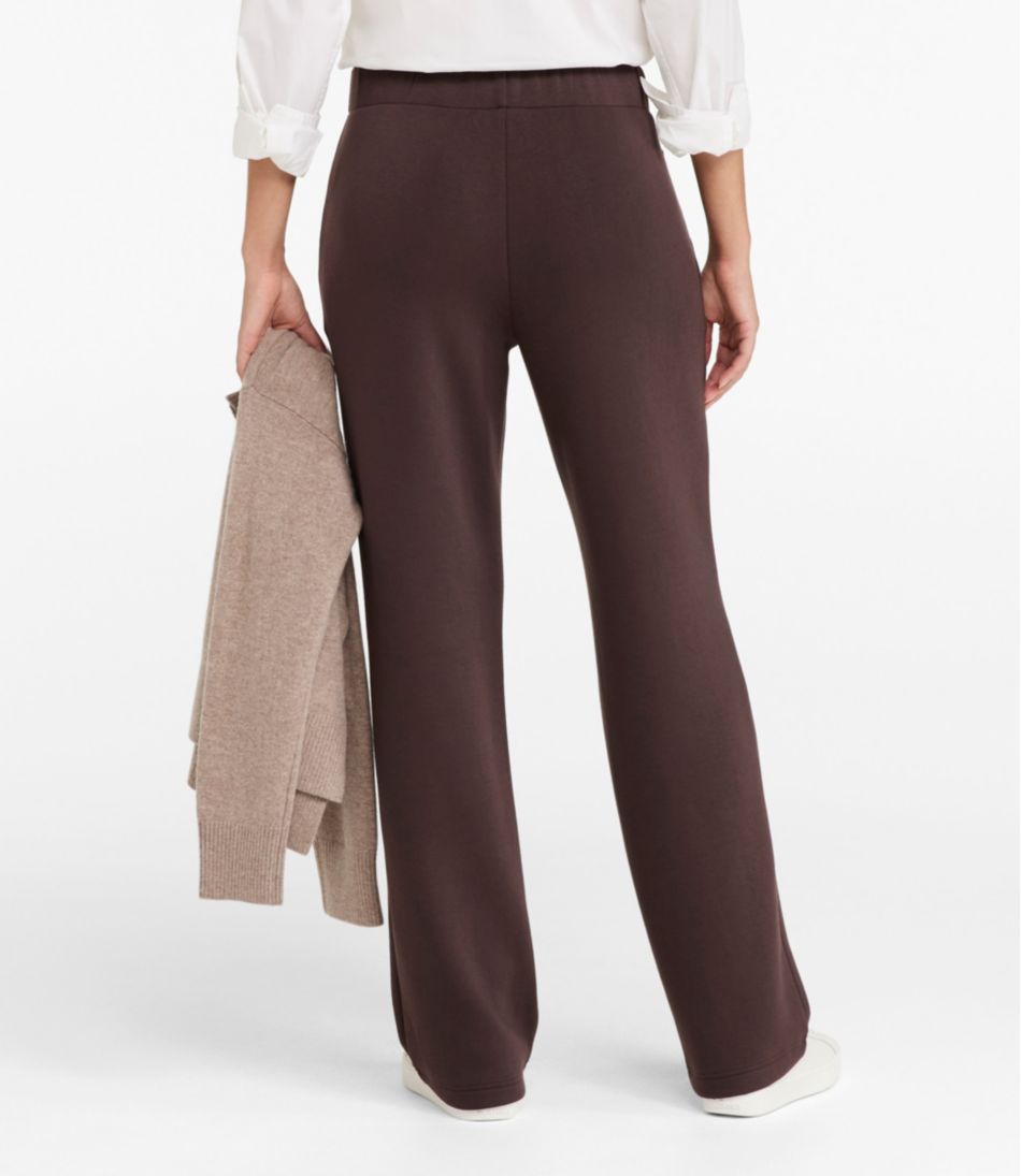 L.L.BeanWomen's CloudSoft Pants, Mid-Rise Straight-Leg