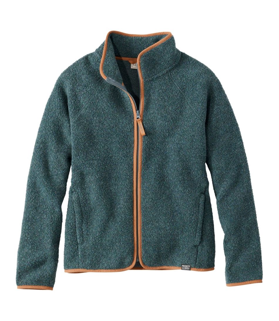 L.L.BeanWomen's All Season Wool Fleece Full-Zip Jacket