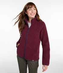 L.L.BeanWomen's All Season Wool Fleece Full-Zip Jacket