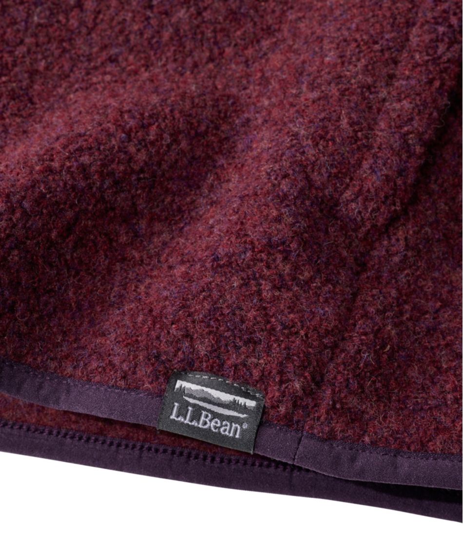 L.L.BeanWomen's All Season Wool Fleece Full-Zip Jacket
