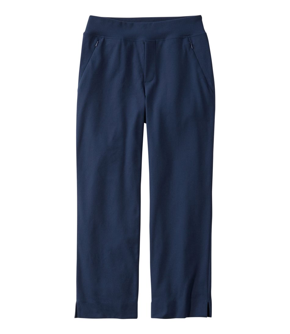 L.L.BeanWomen's Go-Anywhere Pants, High-Rise Straight-Leg Ankle