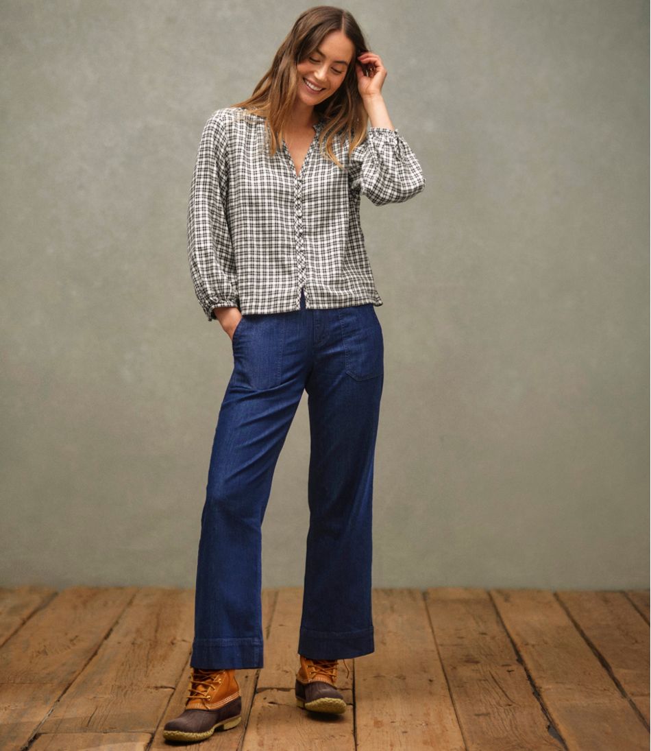 L.L.BeanWomen's Signature Portland Popover Shirt