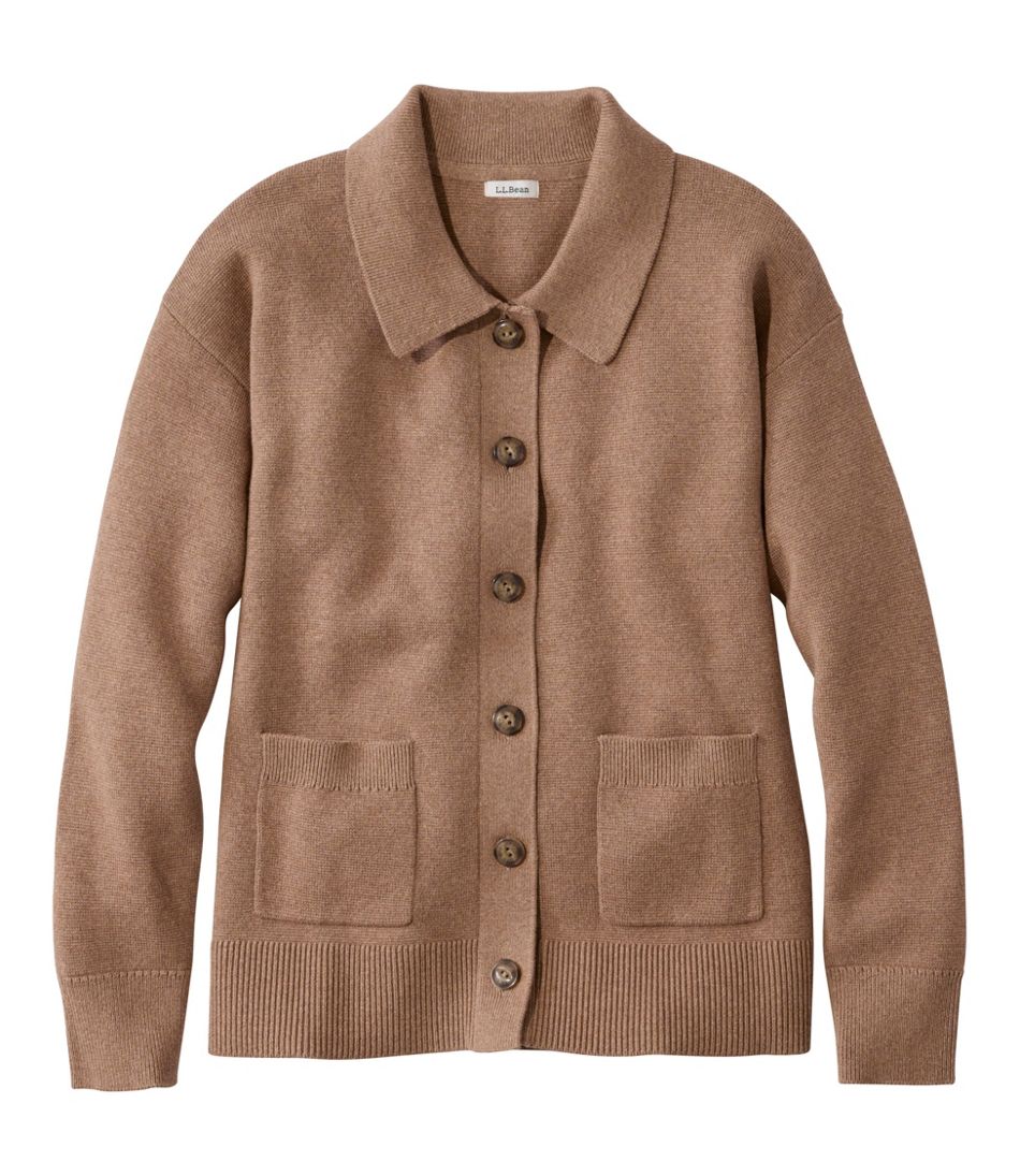 L.L.BeanWomen's Wicked Soft Cotton/Cashmere Cardigan