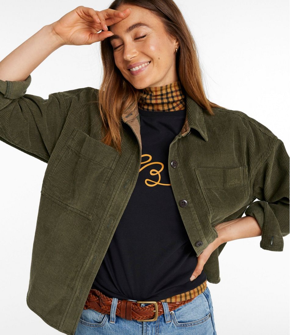 L.L.BeanWomen's Signature Corduroy Shirt Jac