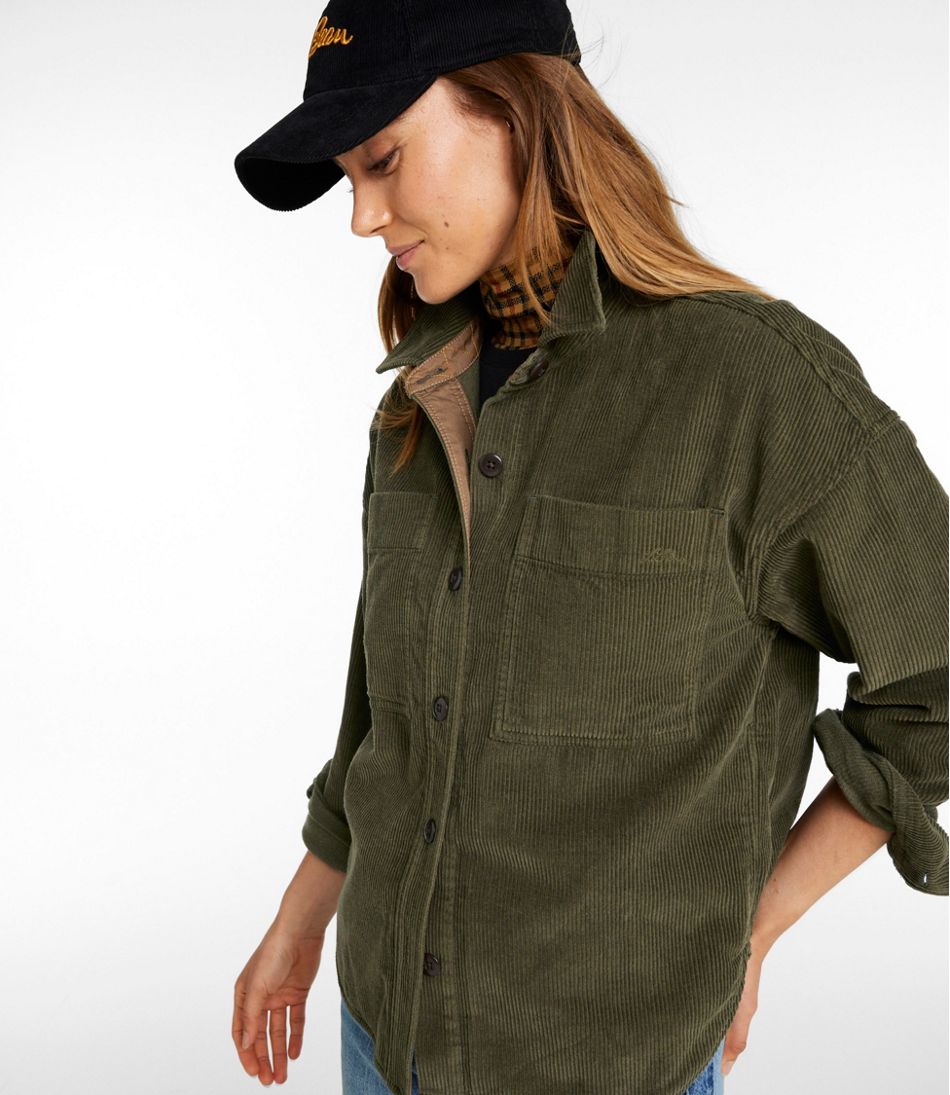 L.L.BeanWomen's Signature Corduroy Shirt Jac