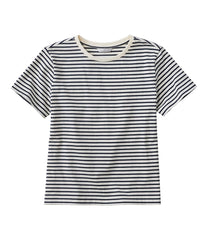 L.L.BeanWomen's Signature Premium Essential Tee, Short-Sleeve Novelty