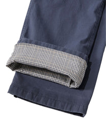 L.L.BeanWomen's 207 Vintage Cotton Canvas Pants, Mid-Rise Straight-Leg Cargo Lined