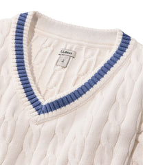 L.L.BeanWomen's The Original Double L® Sweater, Cable V-Neck