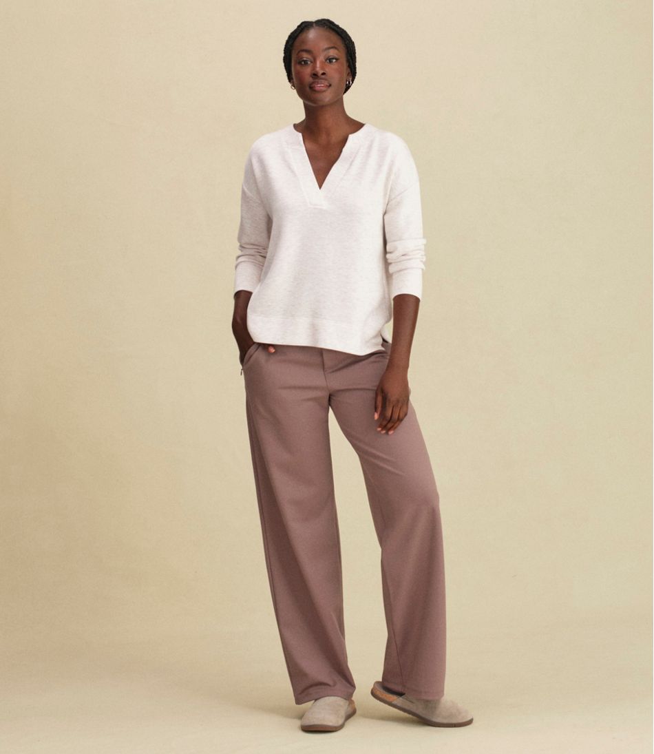 L.L.BeanWomen's CloudSoft Splitneck Pullover