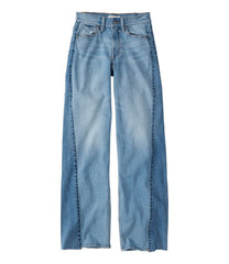 L.L.BeanWomen's Signature 1912 Premium Jeans, High-Rise Relaxed Wide-Leg