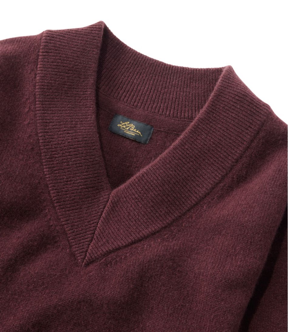 L.L.BeanWomen's Signature Premium Essential Cashmere Sweater, Relaxed V-Neck