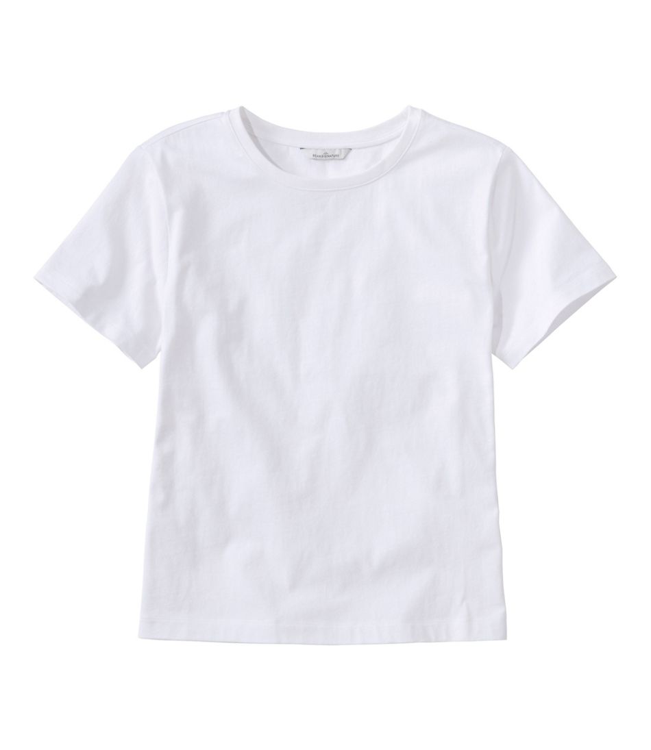 L.L.BeanWomen's Signature Premium Essential Tee, Short-Sleeve