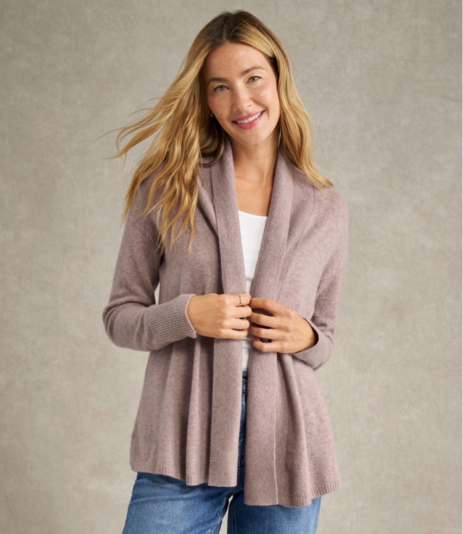 L.L.BeanWomen's Classic Cashmere Sweater, Relaxed Cardigan