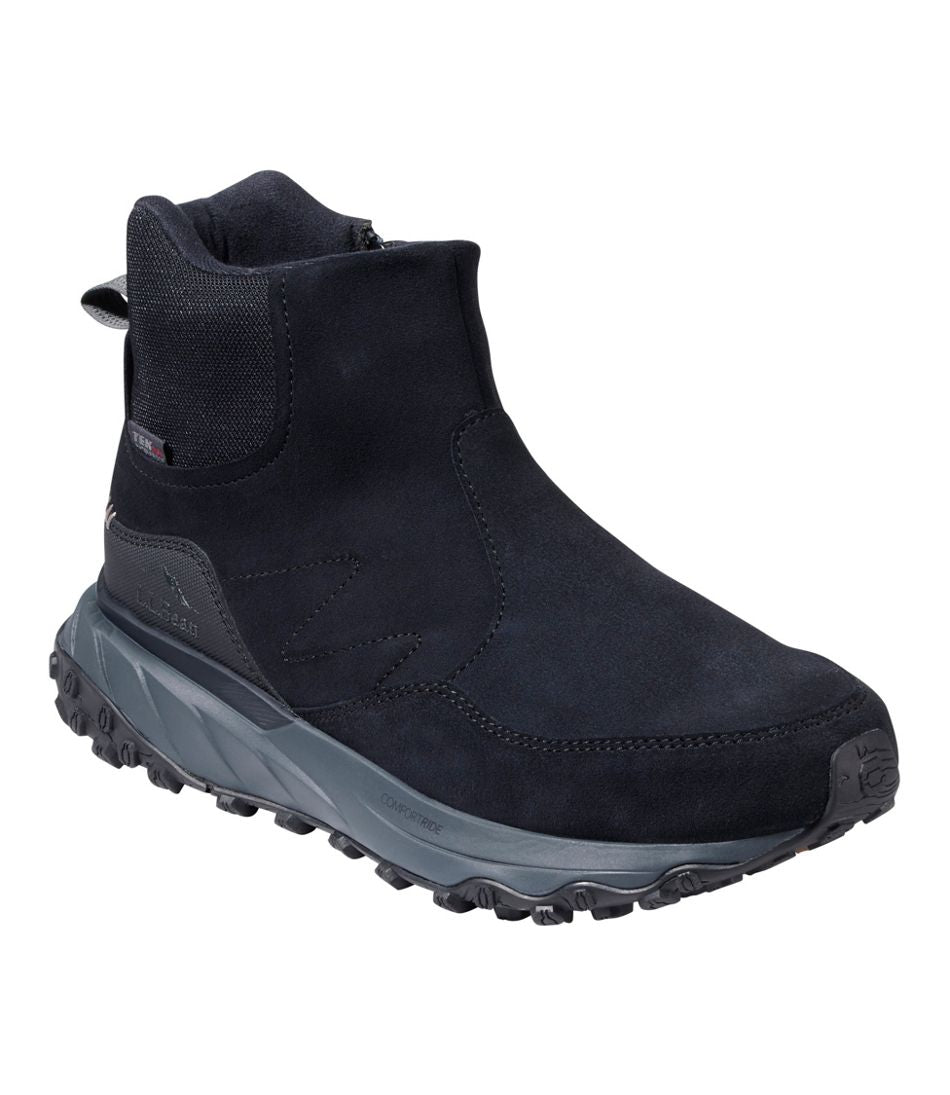L.L.BeanWomen's Snow Sneaker Sport Waterproof Boots, Pull-On Side Zip