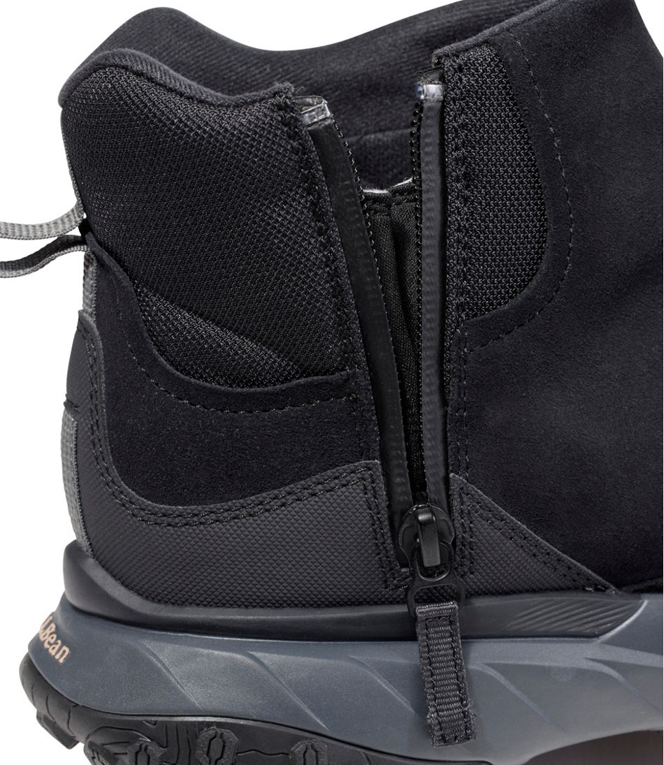 L.L.BeanWomen's Snow Sneaker Sport Waterproof Boots, Pull-On Side Zip