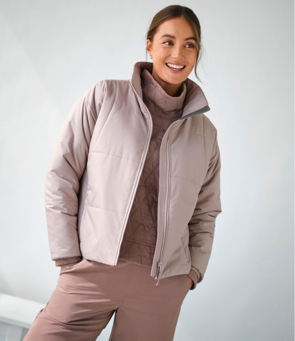 L.L.BeanWomen's VentureSoft Quilted Funnelneck Pullover