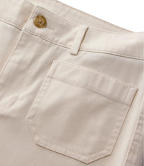 L.L.BeanWomen's Comfort Stretch Patch Pocket Pants, Mid-Rise Wide Straight-Leg Chino