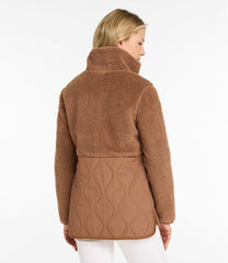 L.L.BeanWomen's Bean's Mixed Media Sherpa Fleece Jacket