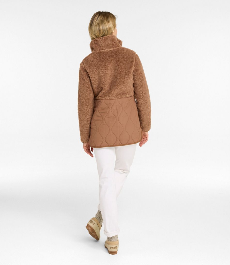 L.L.BeanWomen's Bean's Mixed Media Sherpa Fleece Jacket
