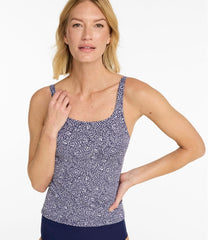 L.L.BeanWomen's Coastal Essential Scoop Tankini Top, Print