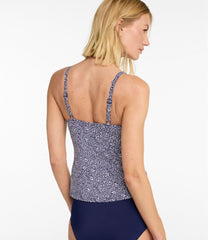 L.L.BeanWomen's Coastal Essential Scoop Tankini Top, Print