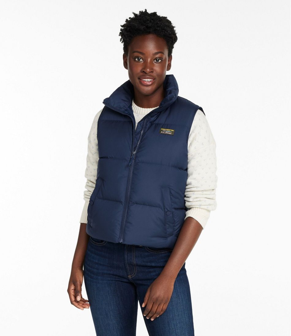 L.L.BeanWomen's Mountain Classic Down Vest, Cropped