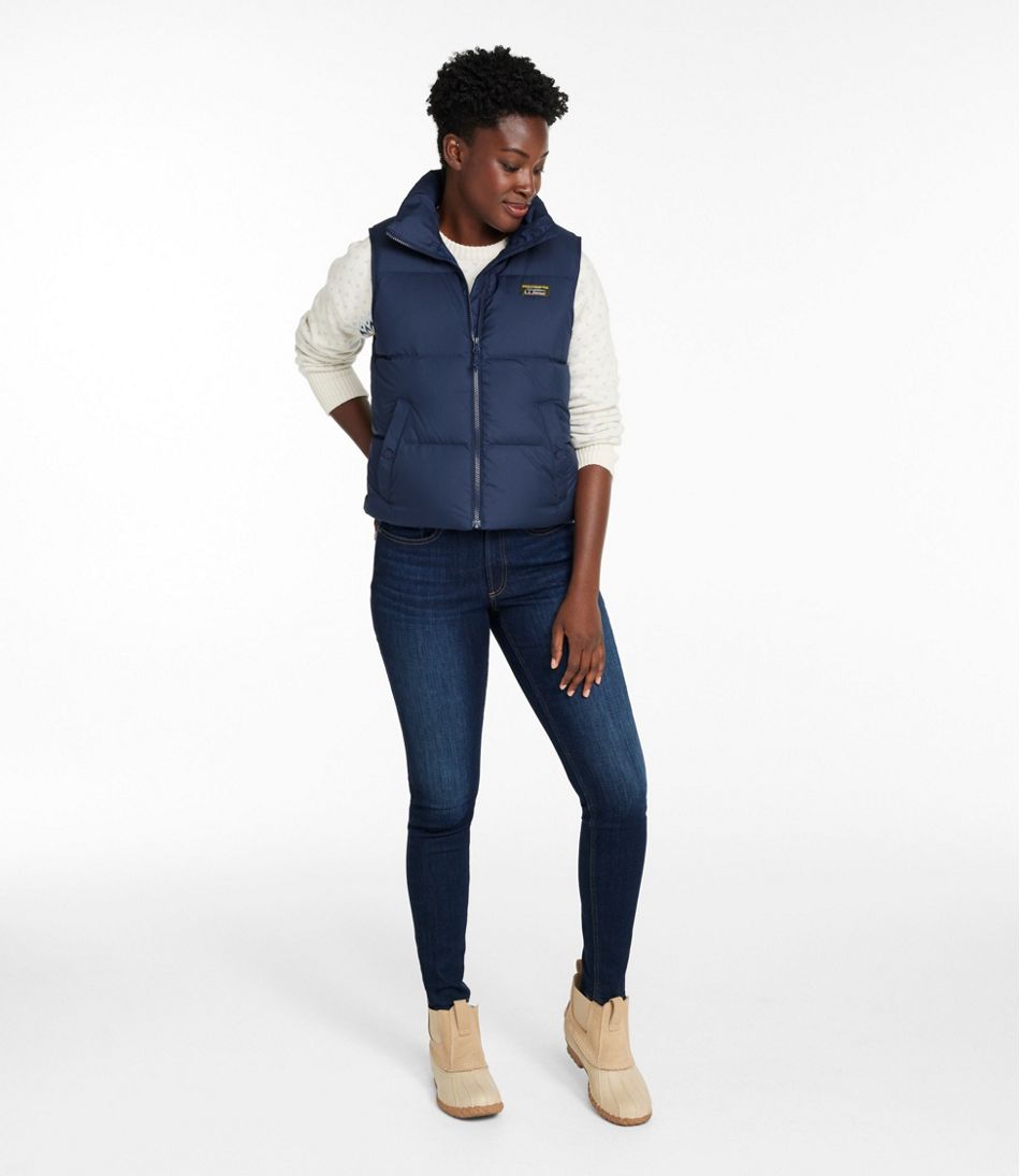 L.L.BeanWomen's Mountain Classic Down Vest, Cropped