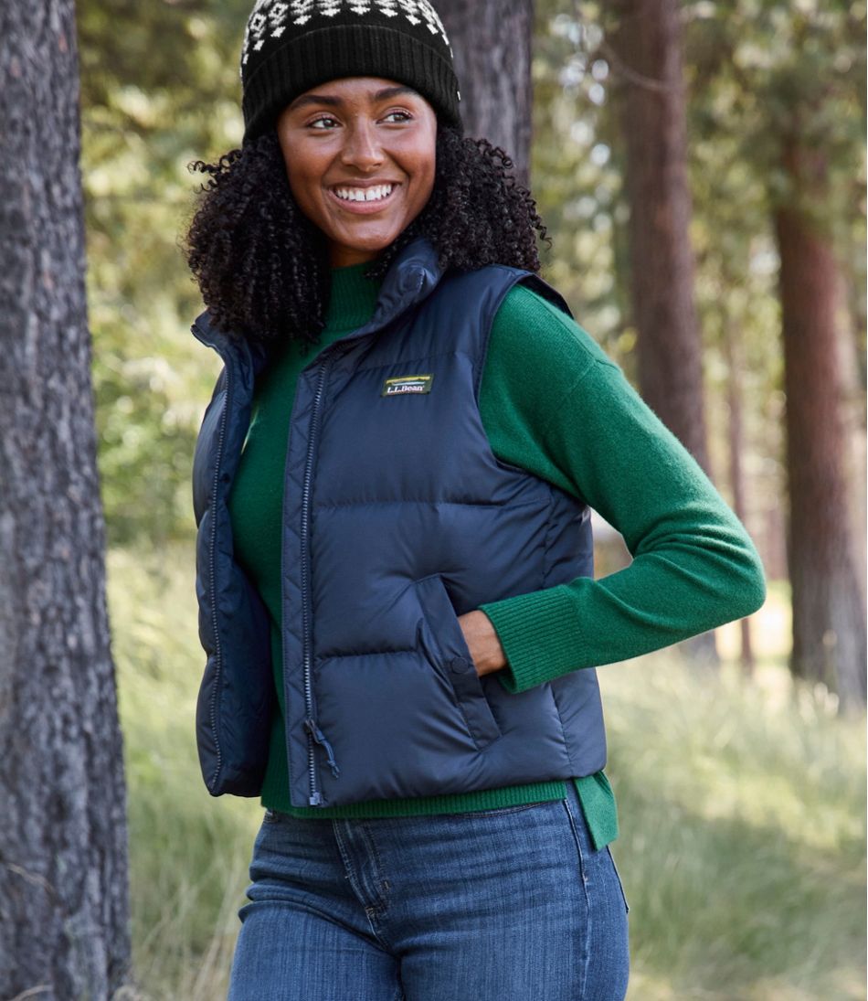 L.L.BeanWomen's Mountain Classic Down Vest, Cropped