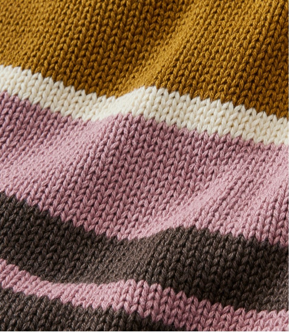 L.L.BeanWomen's Signature Original Cotton Sweater, Shawl Cardigan Stripe